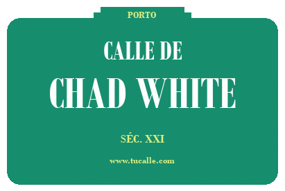 cartel_de_calle-de-Chad White_en_oporto